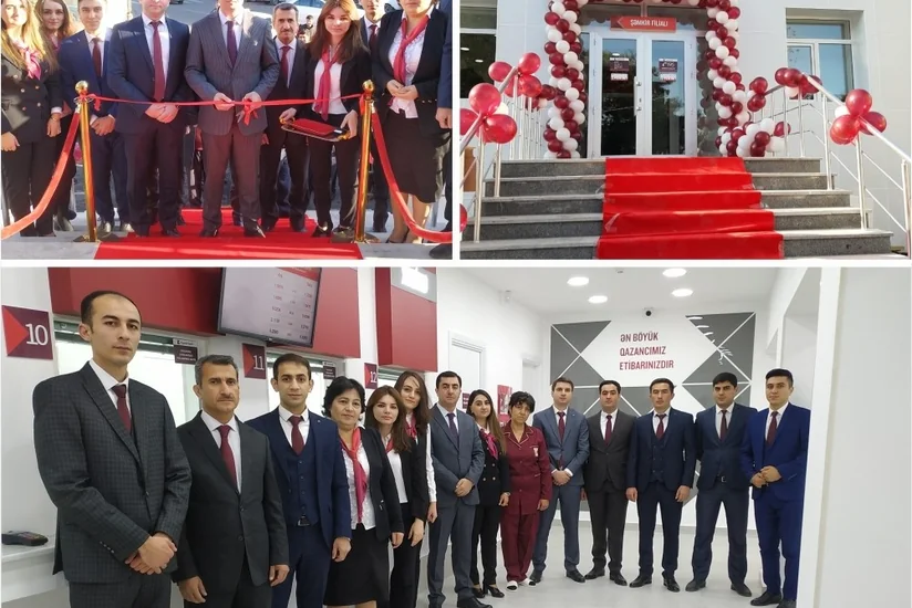 Kapital Bank yenilədiyi Şəmkir filialını istifadəyə verib