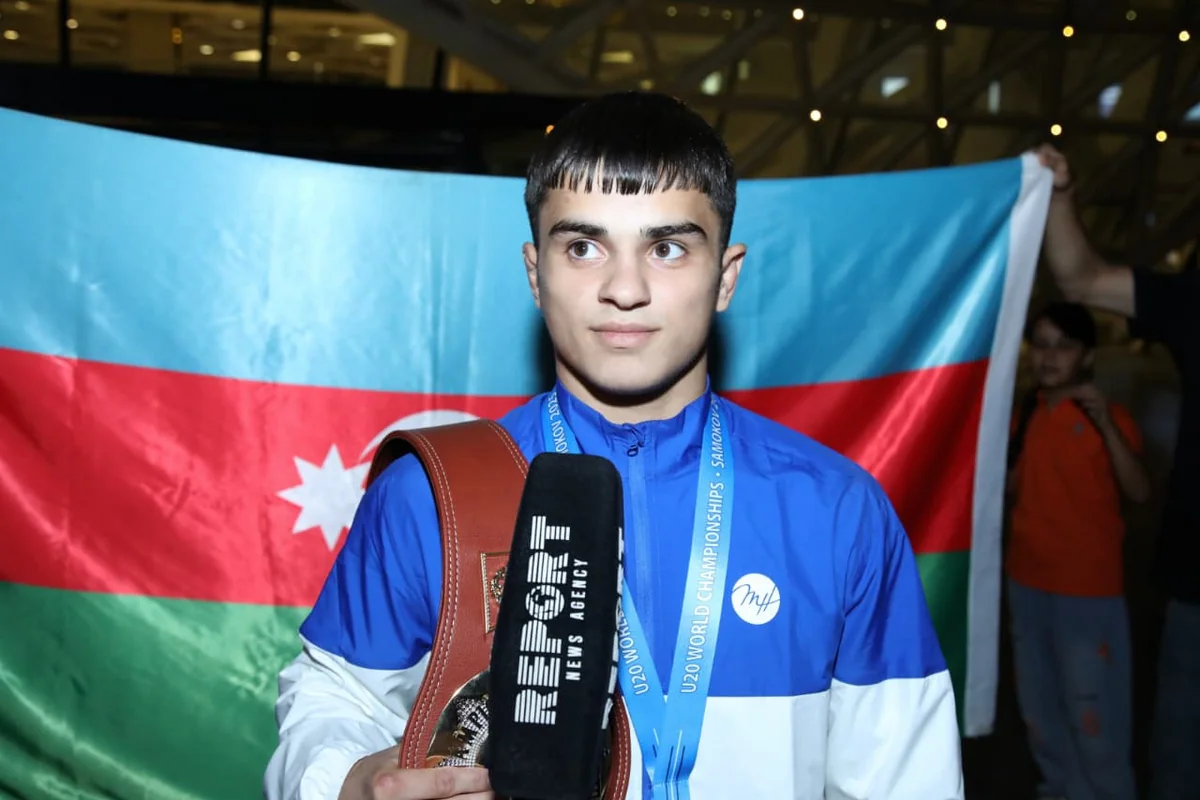 Dünya çempionu olan Azərbaycan güləşçisi: Yarış mənim üçün çox uğurlu alındı