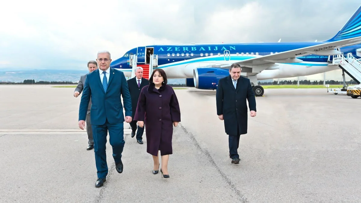 Sahibə Qafarova Əlcəzairdə səfərdədir