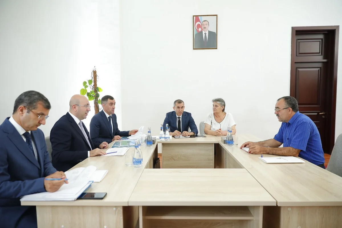Balakən rayonunun Baş Planının icra vəziyyəti müzakirə edilib