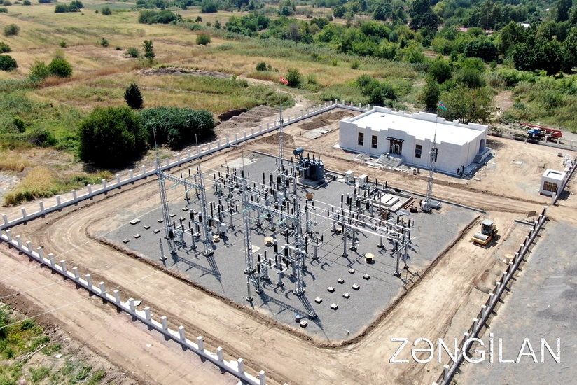 Азерэнержи: В Джебраиле, Зангилане, Губадлы и Агдаме строятся подстанции