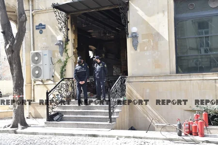 Gecə klubunda partlayışdan sonrakı vəziyyət