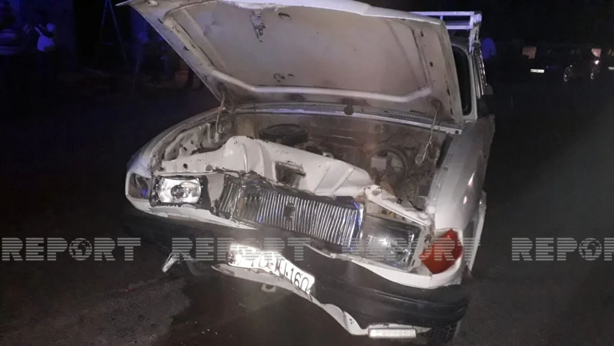 Kürdəmirdə iki avtomobil toqquşdu