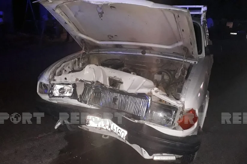 Kürdəmirdə iki avtomobil toqquşdu