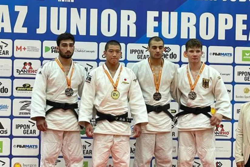 Azərbaycanın gənc cüdoçusu Avropa kubokunda bürünc medal qazanıb