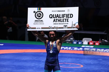 Ukraynanı təmsil edən azərbaycanlı güləşçi Bakıda olimpiadaya lisenziya qazanıb