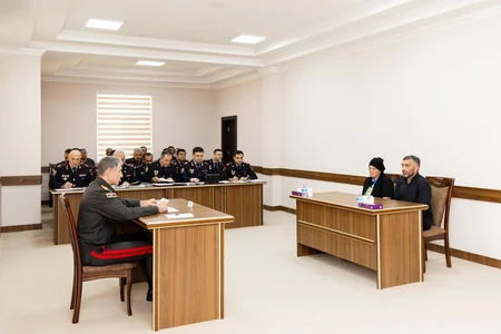 Vilayət Eyvazov Qubada vətəndaş qəbulu və sıra baxışı keçirib