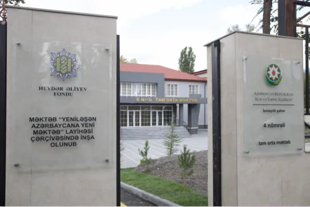 Heydər Əliyev Fondunun Göyçay, İsmayıllı və Qəbələdə inşa etdiyi məktəblər istifadəyə verilib