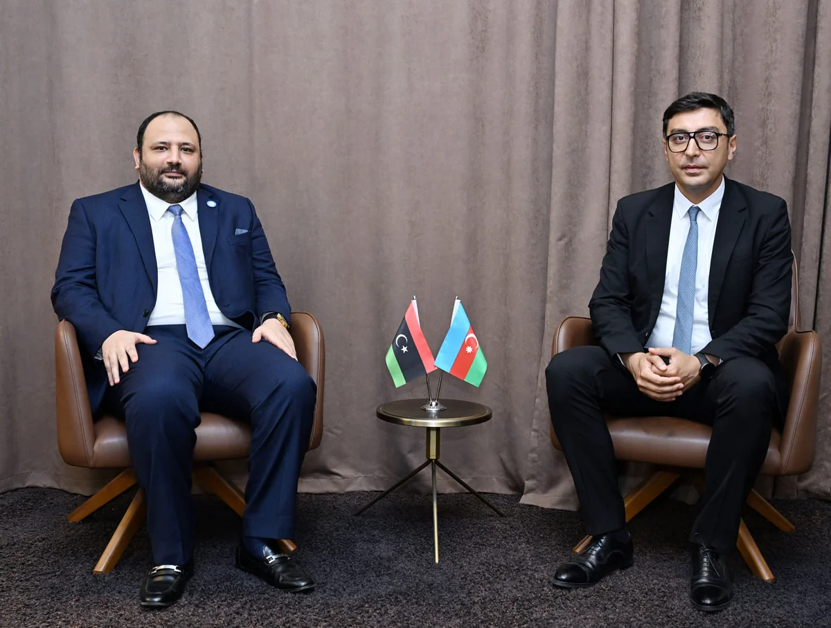 Fərid Qayıbov liviyalı nazir və səfirlə görüşüb