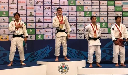 Young Azerbaijani judoka crowned world champion - PHOTO