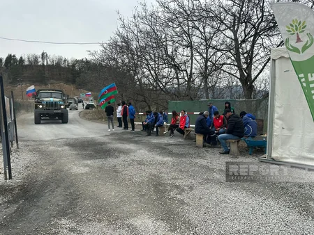 По дороге Ханкенди-Лачын беспрепятственно проехали 65 автомобилей миротворцев