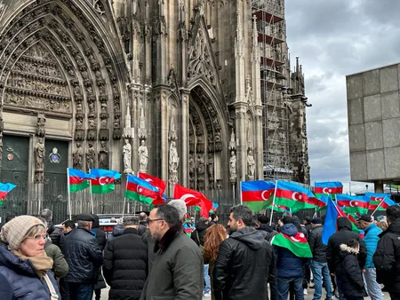 Action to commemorate victims of Khojaly genocide held in Germany