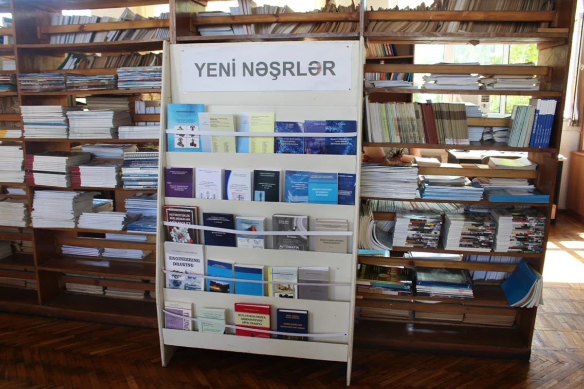 ADNSU-da neft və sənayenin ayrı-ayrı sahələri üzrə yeni nəşrlərin sərgisi açılıb - SİYAHI
