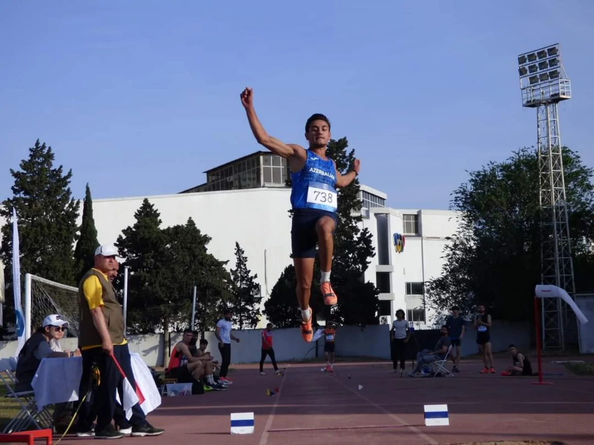 Atletika üzrə ölkə çempionatında rekord və maraqlı nəticə qeydə alınıb