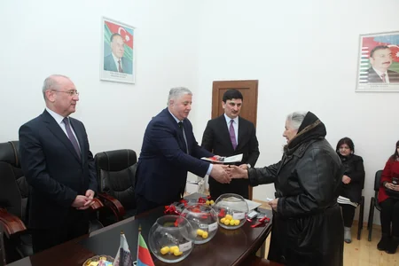 Sumqayıtda Qarabağ müharibəsi əlillərinə və şəhid ailələrinə mənzillər verilib