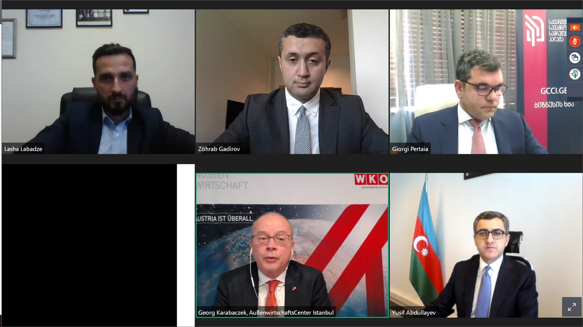 “Azərbaycanda və Gürcüstanda iqtisadi inkişaf” mövzusunda vebinar keçirilib