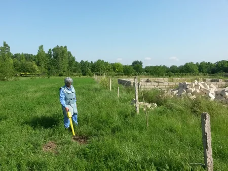 Tərtərdə 4 ədəd partlamamış top mərmisi aşkar edilib