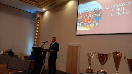 Vəkil futboluna həsr olunmuş tədbir keçirilib