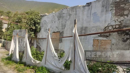 Şəkidə iki yüz illik tarixi hamam baxımsız qalaraq xarabalığa çevrilib