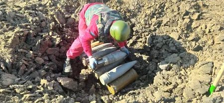 В прифронтовых районах обнаружены неразорвавшиеся армянские боеприпасы
