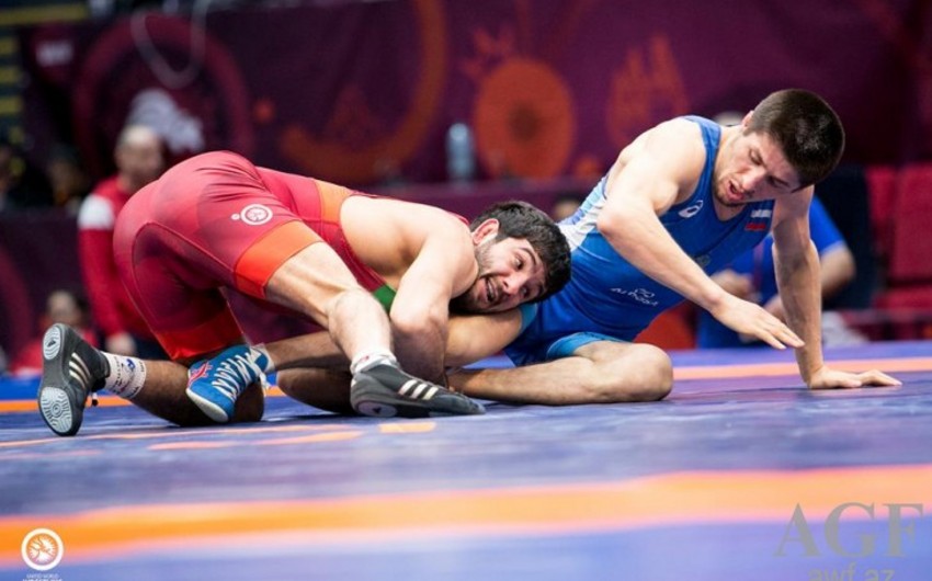 Güləşçilərimiz Avropa çempionatında 2 qızıl, 1 gümüş və 2 bürünc medal qazanıb