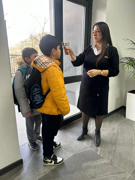 Laçındakı məktəb dezinfeksiya olunub