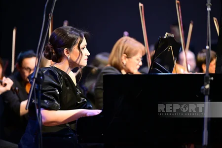 Bişkekdə Üzeyir Hacıbəylinin 140 illliyi münasibətilə simfonik konsert təqdim olunub