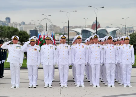 DSX Akademiyasının gənc zabitləri Sərhədçi zabit andı”nı qəbul edib