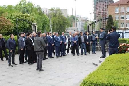 Kiyevdə ümummilli lider Heydər Əliyevin xatirəsi yad edilib