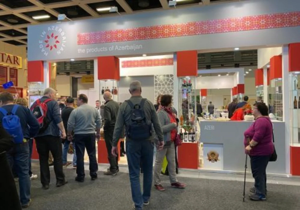 Azerbaijan-made products exhibited in Germany