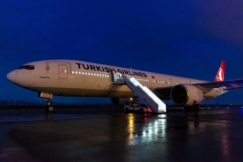 Türk Hava Yolları zəlzələ bölgəsindəki uçuşlarla bağlı açıqlama yayıb