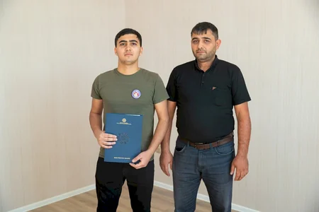 Daha 50 şəhid ailəsi və müharibə əlilinə yeni mənzillər təqdim olunub