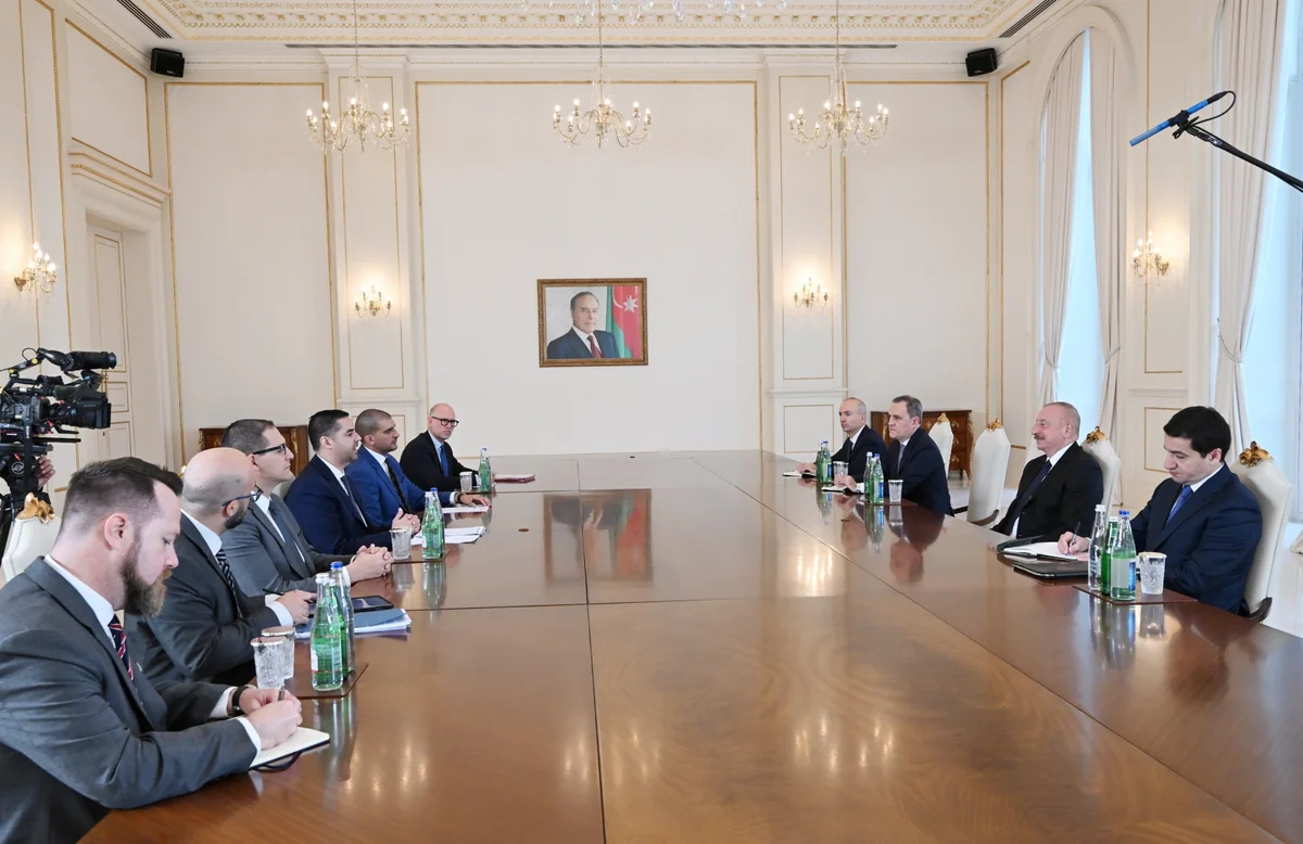 President Ilham Aliyev receives OSCE delegation led by its Chair-in-Office - UPDATED