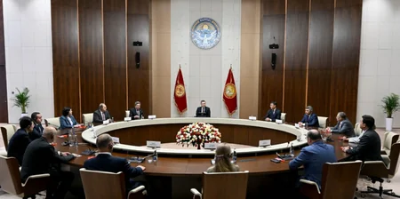 Ali Məhkəmənin sədri Qırğızıstanda səfərdə olub