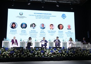 Panel session on role of women in human development held in Azerbaijan's Lachin