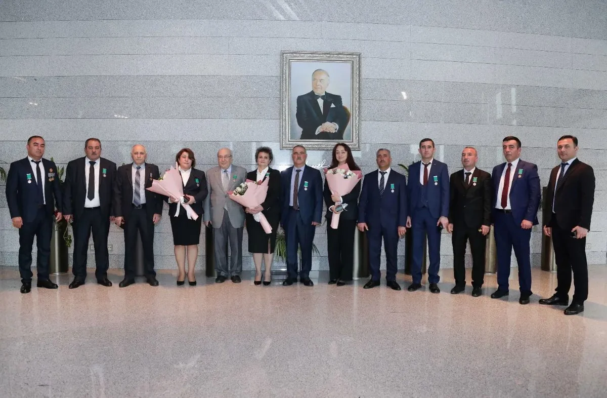 Neft sənayesi işçilərinə yüksək dövlət təltifləri təqdim olunub