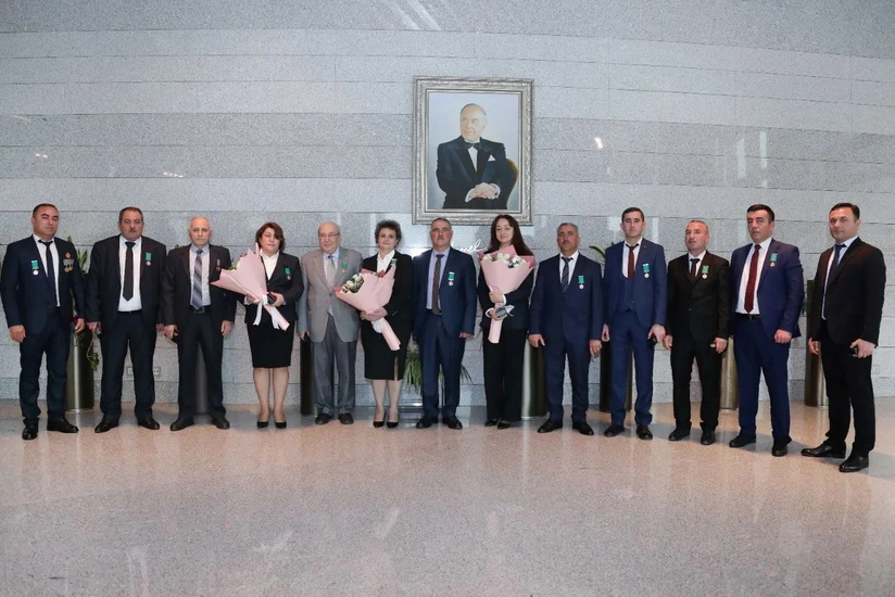 Neft sənayesi işçilərinə yüksək dövlət təltifləri təqdim olunub