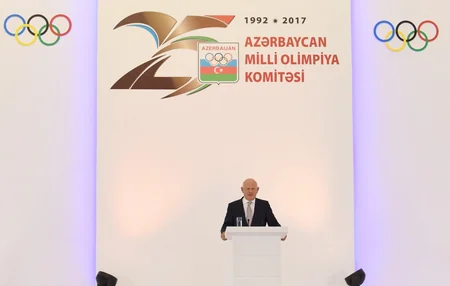 İlham Əliyev və Mehriban Əliyevaya Avropa Olimpiya Komitələrinin xüsusi mükafatları təqdim edilib - YENİLƏNİB