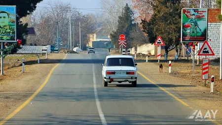 Qarapapaq–Çaylı avtomobil yolu yenidən qurulub