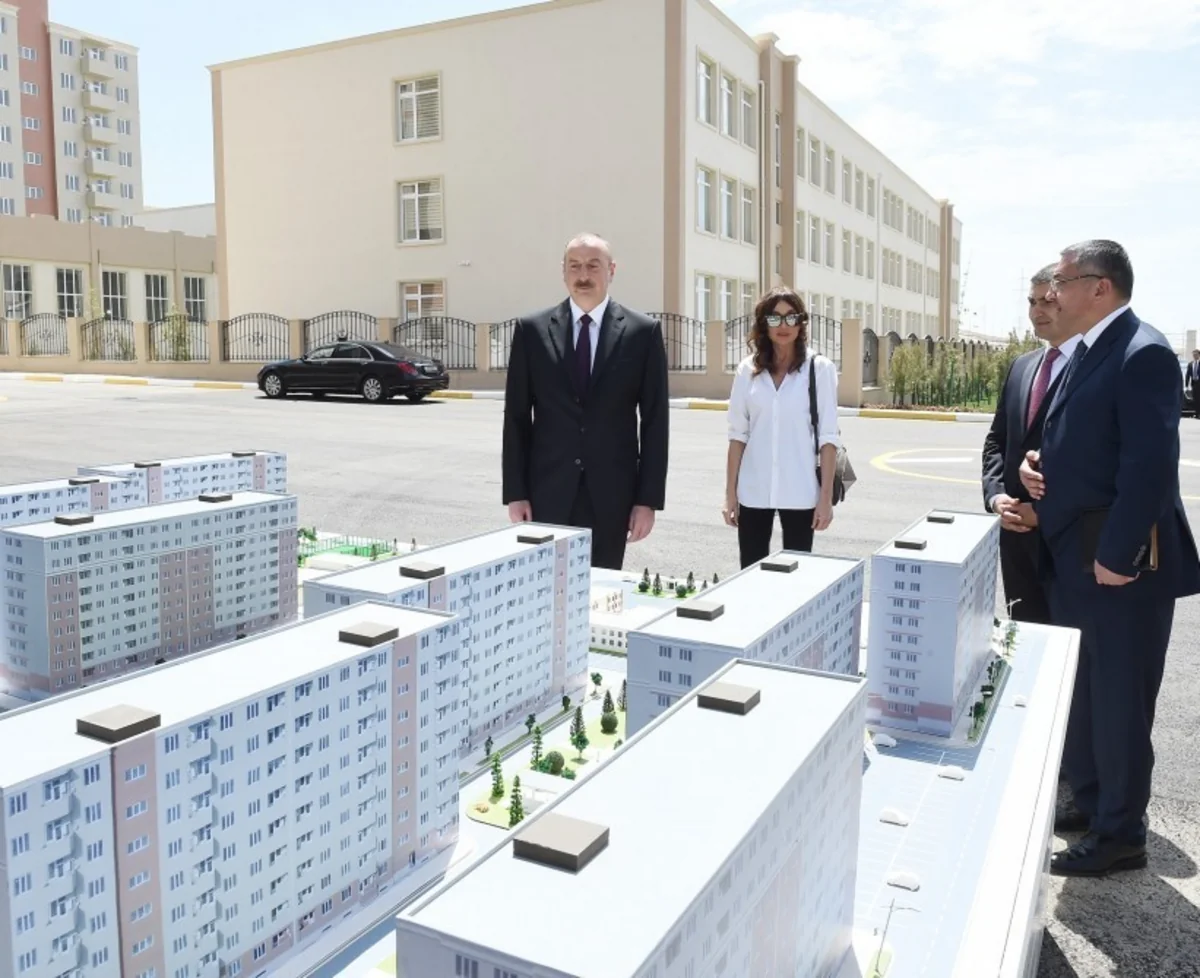 President Ilham Aliyev inaugurated Gobu Park residential complex for IDPs in Garadagh district