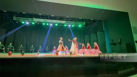 Ankarada Azərbaycan milli rəqsləri təqdim edilib