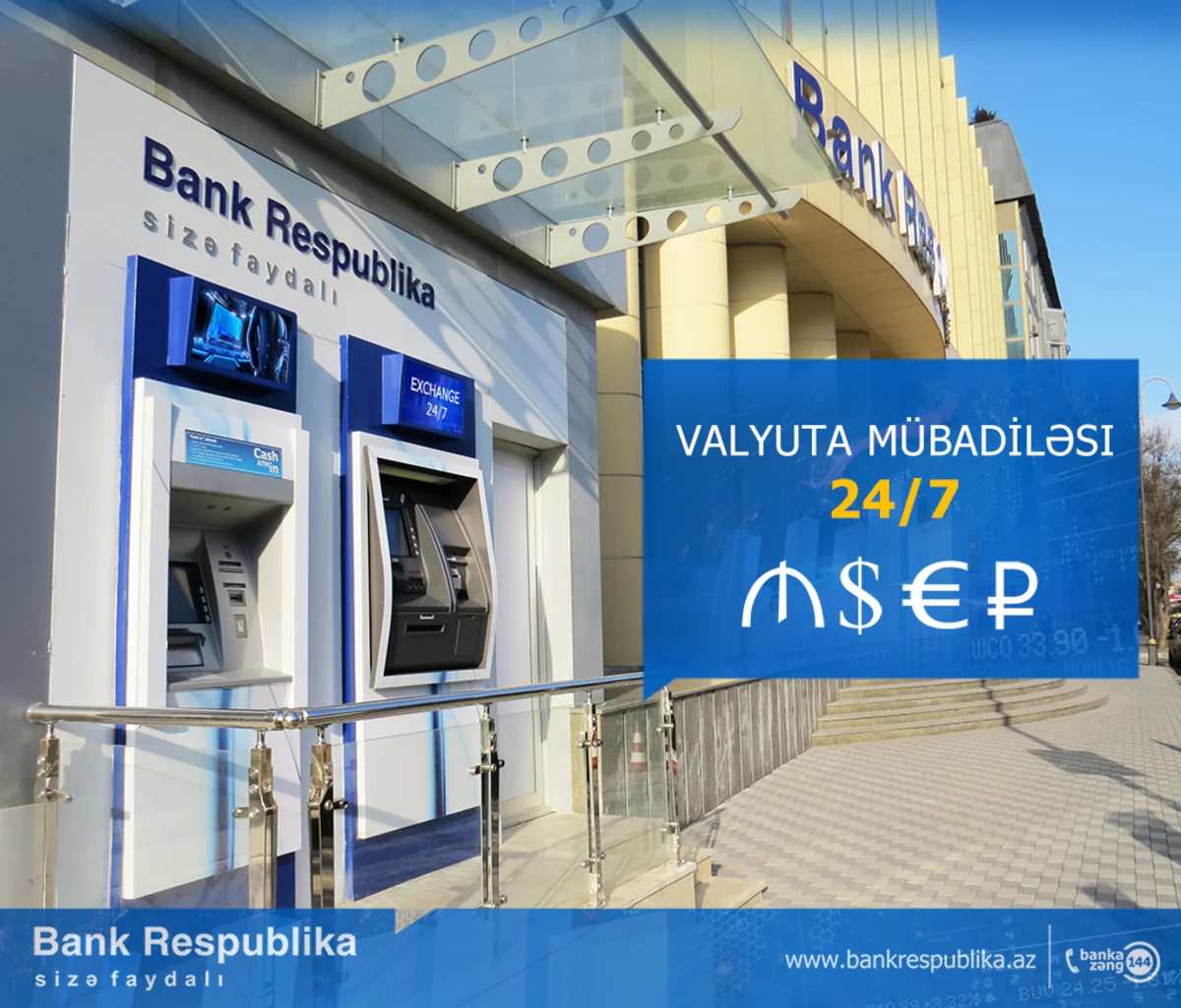 Bank Respublika ATM şəbəkəsini genişləndirir