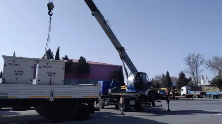 Cəbhəyanı ərazilərdə elektrik enerjisi və qaz təchizatının yaxşılaşdırılması layihəsinə başlanılıb