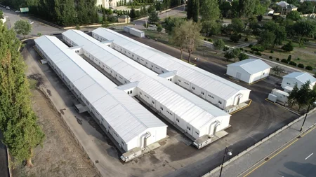 Qəbələdə modul tipli xəstəxana istifadəyə verilib - YENİLƏNİB