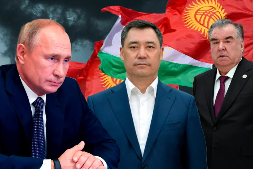 Putin discusses Tajik-Kyrgyz border conflict with Japarov, Rahmon