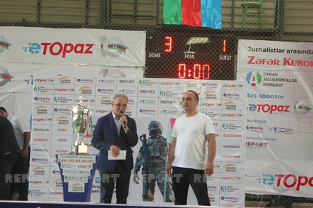 Zəfər Kubokunun qalibi və finalçısı mükafatlandırılıb