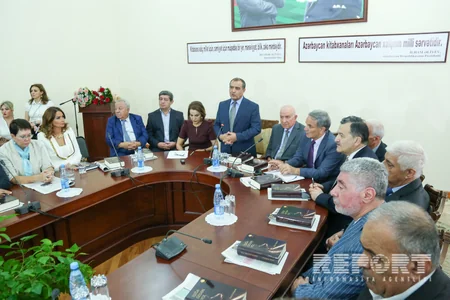 Book of PhD in philology Sona Valiyeva was presented