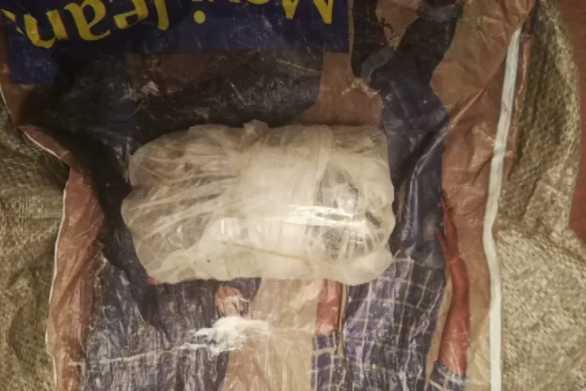 Bakıda polisin əməliyyatı zamanı torpağa basdırılan 2 kiloqram tiryək aşkarlanıb