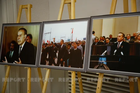 Tbilisidə Heydər Əliyevə həsr olunan fotosərgi açılıb