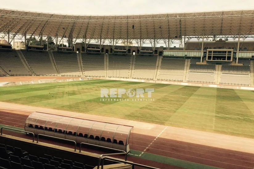 Tofiq Bəhramov adına stadionun ot örtüyünün təmiri yekunlaşmaq üzrədir